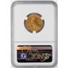 Image 2 : 1913 $5 Indian Head Half Eagle Gold Coin NGC MS61