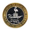 Image 1 : .999 Fine Silver Flamingo Las Vegas, Nevada $10 Limited Edition Gaming Token