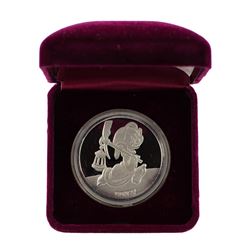 1987 Rarities Mint Disney Dopey 1oz Silver Proof Coin w/Box & COA