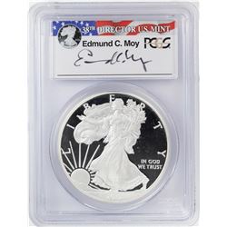 2011-W $1 Proof American Silver Eagle Coin PCGS PR69DCAM Moy Signature
