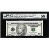 Image 1 : 1999 $10 Federal Reserve STAR Note Cutting ERROR PMG About Uncirculated 58EPQ