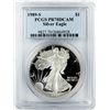 Image 1 : 1989-S $1 Proof American Silver Eagle Coin PCGS PR70DCAM