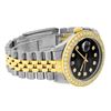 Image 3 : Rolex Mens Two Tone 18K Black 1.9 ctw Diamond Datejust Wristwatch