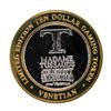 Image 2 : .999 Silver The Venetian Las Vegas, NV $10 Casino Limited Edition Gaming Token