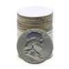 Image 1 : Roll of (20) 1953-D Brilliant Uncirculated Franklin Half Dollar Coins