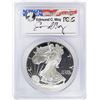 Image 1 : 1998-P $1 Proof American Silver Eagle Coin PCGS PR69DCAM Moy Signature