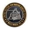 Image 1 : .999 Silver Westward Ho Casino Las Vegas $10 Casino Gaming Token Limited Edition