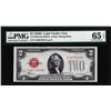 Image 1 : 1928D $2 Legal Tender Note Fr.1505 PMG Gem Uncirculated 65EPQ