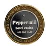Image 2 : .999 Fine Silver Peppermill Reno, Nevada $10 Limited Edition Gaming Token