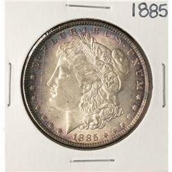 1885 $1 Morgan Silver Dollar Coin Nice Toning