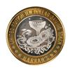 Image 1 : .999 Fine Silver Harrahs Casino Las Vegas, Nevada $10 Limited Edition Gaming Token