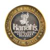 Image 2 : .999 Fine Silver Harrahs Casino Las Vegas, Nevada $10 Limited Edition Gaming Token