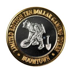 .999 Silver Boomtown Hotel & Casino Las Vegas $10 Limited Edition Gaming Token