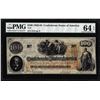 Image 1 : 1862 $100 Confederate States of America Note T-41 PMG Choice Uncirculated 64EPQ