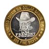 Image 2 : .999 Fine Silver Sam Boyd's Fremont $10 Casino Limited Edition Gaming Token