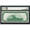Image 2 : 1918 $2 Battleship Federal Reserve Bank Note Cleveland Fr.758 Very Fine 35