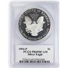 Image 2 : 1994-P $1 Proof American Silver Eagle Coin PCGS PR69DCAM Moy Signature