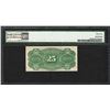 Image 2 : March 3, 1863 Fourth Issue 25 Cent Fractional Currency Note PMG Choice Uncirculated 64