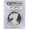 Image 1 : 2012-W $1 Proof American Silver Eagle Coin PCGS PR69DCAM Moy Signature