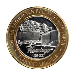 .999 Silver Flamingo Laughlin, NV $10 Casino Limited Edition Gaming Token