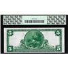 Image 2 : 1902PB $5 Citizens NB of Washington, PA CH# 3383 National Currency Note PCGS CU64PPQ