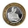 Image 1 : .999 Silver Las Vegas Club $10 Casino Limited Edition Gaming Token