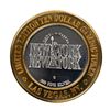 Image 2 : .999 Silver New York New York Casino Las Vegas $10 Limited Edition Gaming Token