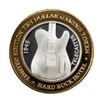 Image 1 : .999 Fine Silver Hard Rock Hotel & Casino Las Vegas $10 Limited Edition Gaming Token