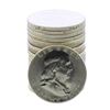 Image 1 : Roll of (20) 1961-P/D Brilliant Uncirculated Franklin Half Dollar Coins