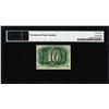 Image 2 : 1863 10 Cent Second Issue Fractional Currency Note Fr.1245 PMG Ch. Uncirculated 63EPQ