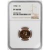 Image 1 : 1958 Proof Lincoln Wheat Cent Coin NGC PF66RD