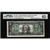 Image 1 : 1977 $1 Federal Reserve Note Offset Printing ERROR PMG Choice Extremely Fine 45EPQ