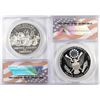 Image 2 : 2018-P Proof $1 WWI Centennial Coin & Army Medal Set ANACS PR70 DCAM First Release