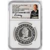 Image 1 : 1792-2017 Half Disme 1 oz. Silver Medal NGC PF70 W/Edmund C. Moy Signature