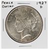 Image 1 : 1927-D $1 Peace Silver Dollar Coin