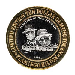 .999 Fine Silver Flamingo Reno, Nevada $10 Limited Edition Gaming Token