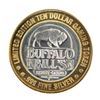 Image 1 : .999 Silver Buffalo Bills Resort & Casino Jean, NV $10 Limited Edition Gaming Token