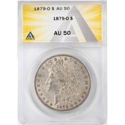 1879-O $1 Morgan Silver Dollar Coin ANACS AU50