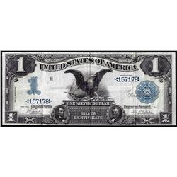 1899 $1 Black Eagle Silver Certificate Note