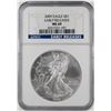 Image 1 : 2009 $1 American Silver Eagle Coin NGC MS69 Early Releases