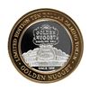 Image 1 : .999 Silver Golden Nugget Las Vegas $10 Casino Limited Edition Gaming Token