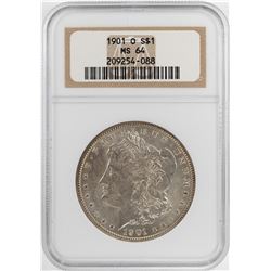1901-O $1 Morgan Silver Dollar Coin NGC MS64