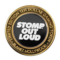 .999 Fine Silver Planet Hollywood Las Vegas, Nevada $10 Limited Edition Gaming Token