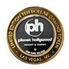 Image 2 : .999 Fine Silver Planet Hollywood Las Vegas, Nevada $10 Limited Edition Gaming Token