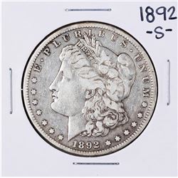 1892-S $1 Morgan Silver Dollar Coin