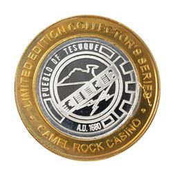 .999 Fine Silver Camel Rock Casino New Mexico $10 Limited Edition Gaming Token