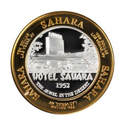 .999 Silver Sahara Las Vegas, Nevada $10 Casino Limited Edition Gaming Token