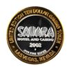 Image 2 : .999 Silver Sahara Las Vegas, Nevada $10 Casino Limited Edition Gaming Token