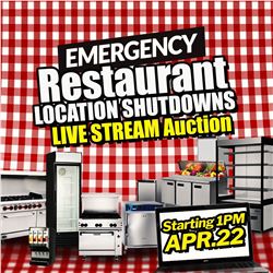 WELCOME TO KASTNER AUCTIONS EMERGENCY RESTAURANT