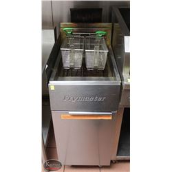 LOCATION #1. FRYMASTER DUAL-BASKET NATURAL GAS DEEP FRYER